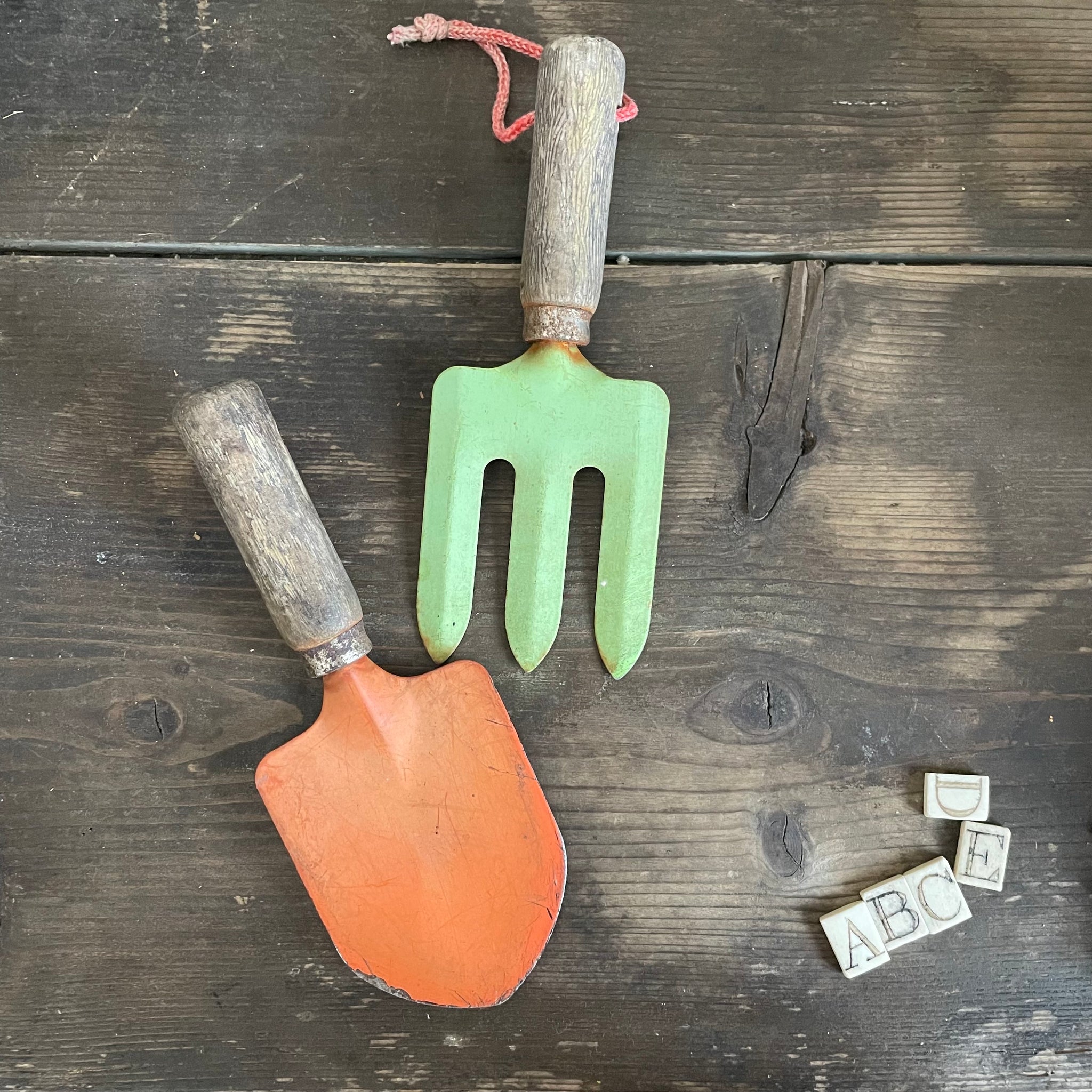 Vintage Miniature Gardening Tools