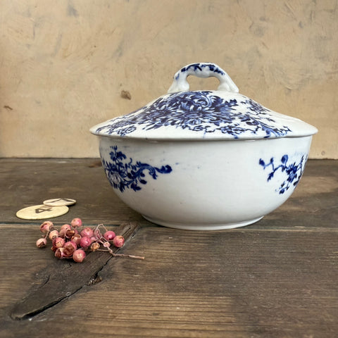 Antique Ceramic Daisy Soap Dish