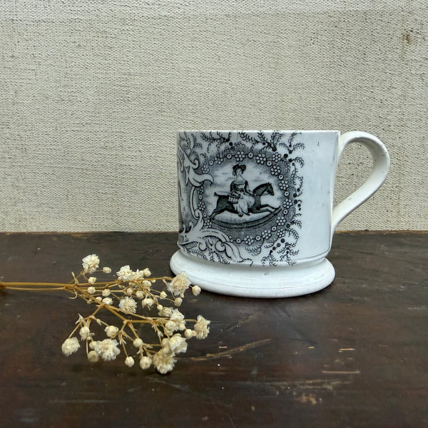 Antique Victorian Present for a Good Girl Cup