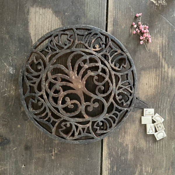 Vintage French Metal Trivet