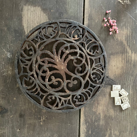 Vintage French Metal Trivet