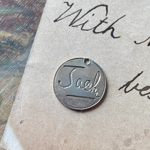 Victorian Jack Love Token Charm