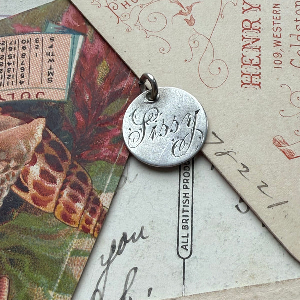 Victorian Sissy Love Token Charm