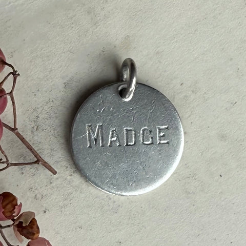 Victorian Madge Love Token Charm