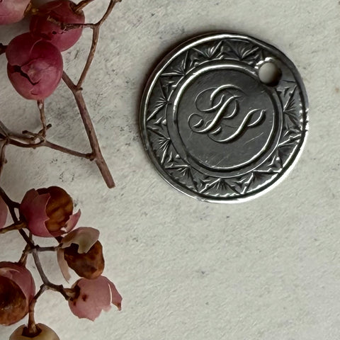 Victorian PS Love Token Charm