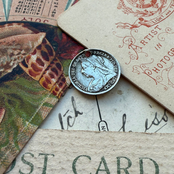 Victorian AWJC Love Token Charm