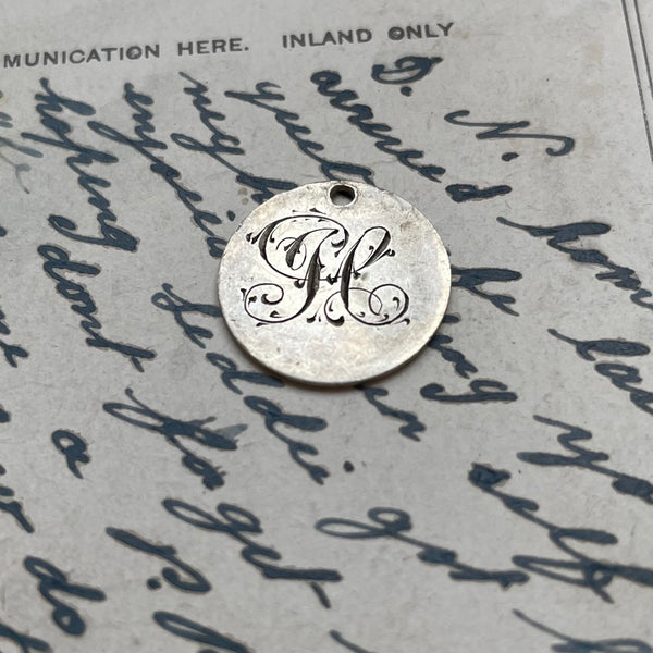 Victorian JC Love Token Charm