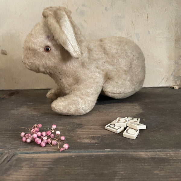 Antique Straw Rabbit