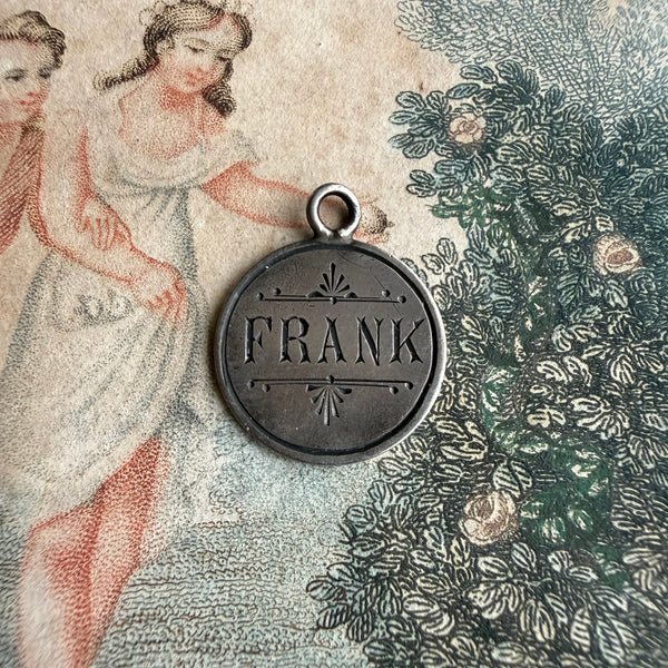 Victorian Frank Love Token Charm