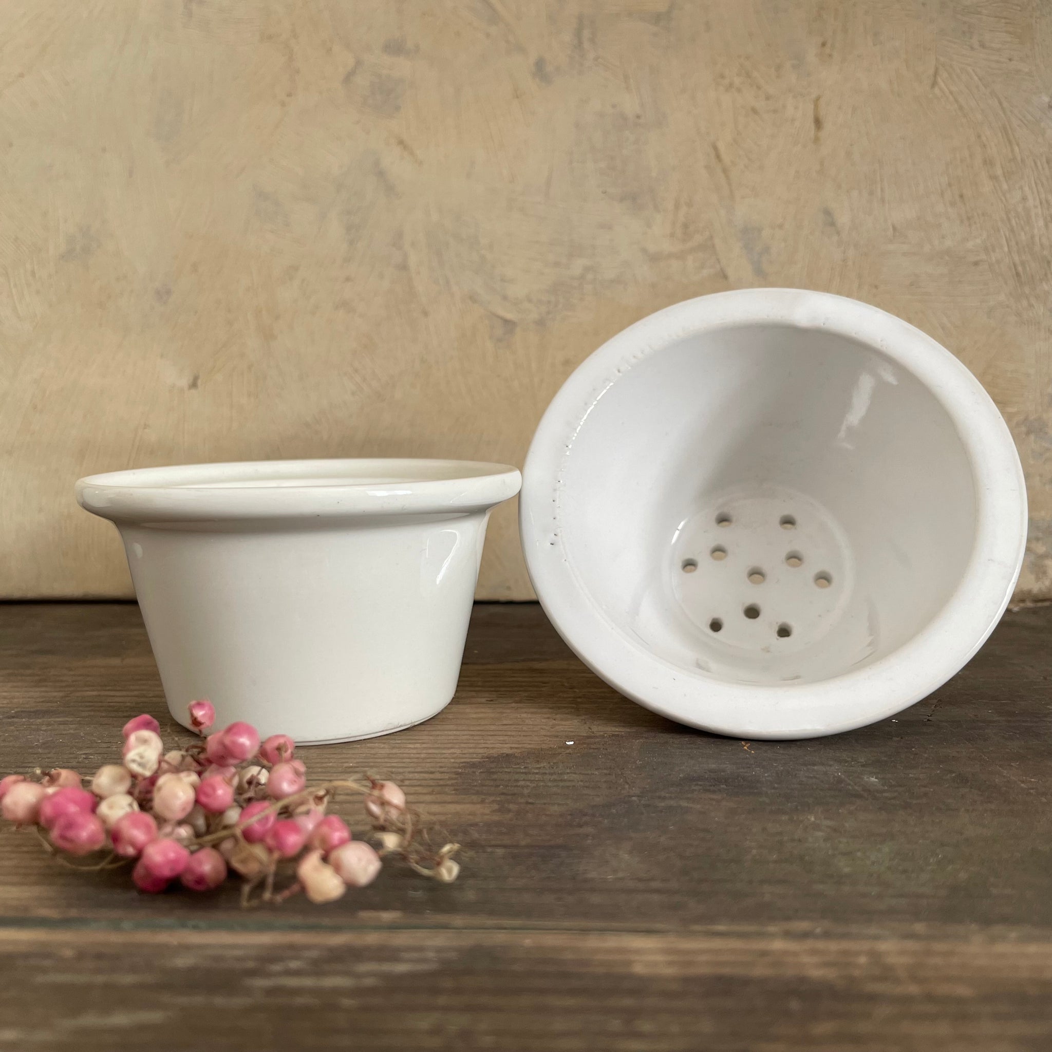Two Vintage Small Strainers