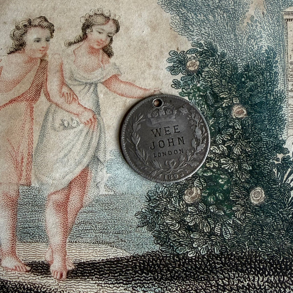 Victorian Wee John London Love Token Charm