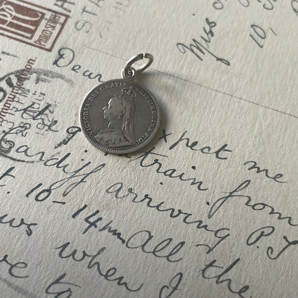 Victorian Kathleen Love Token Charm