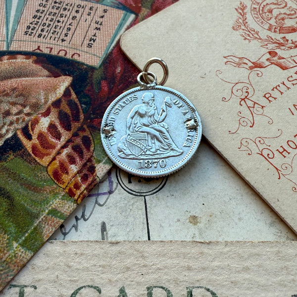Victorian Katie Love Token Charm