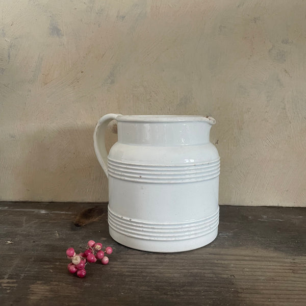 Antique Early Ribbed Jug