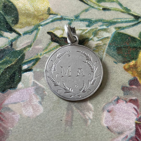 Victorian Ma Love Token Charm