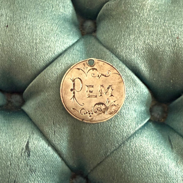 Victorian Pem Love Token Charm