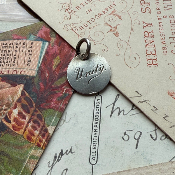 Victorian Unity Love Token Charm