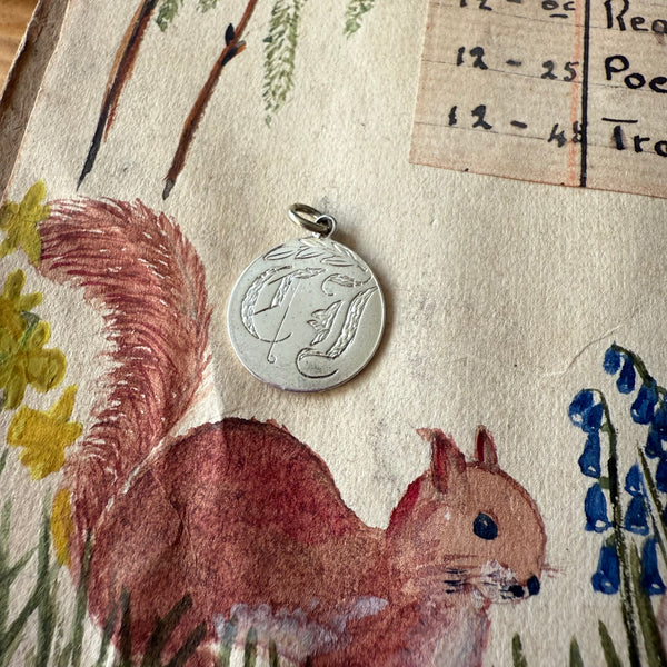 Victorian CJ Love Token Charm