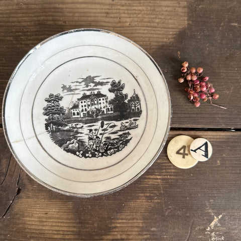 Antique Transfer Dish