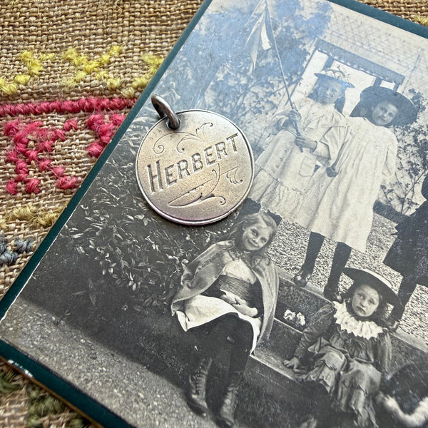 Victorian Herbert Love Token Charm
