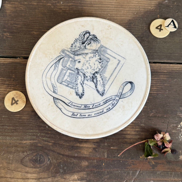 Edwardian Ceramic Transfer Trivet