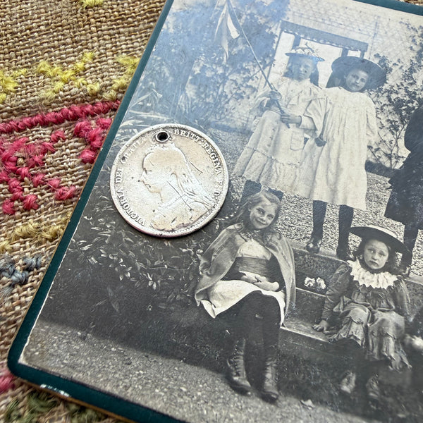 Victorian Keepsake from Grandpa Love Token Charm