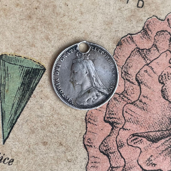 Victorian Nancy Love Token Charm