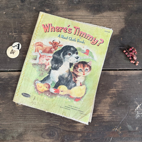 Vintage Fabric Book