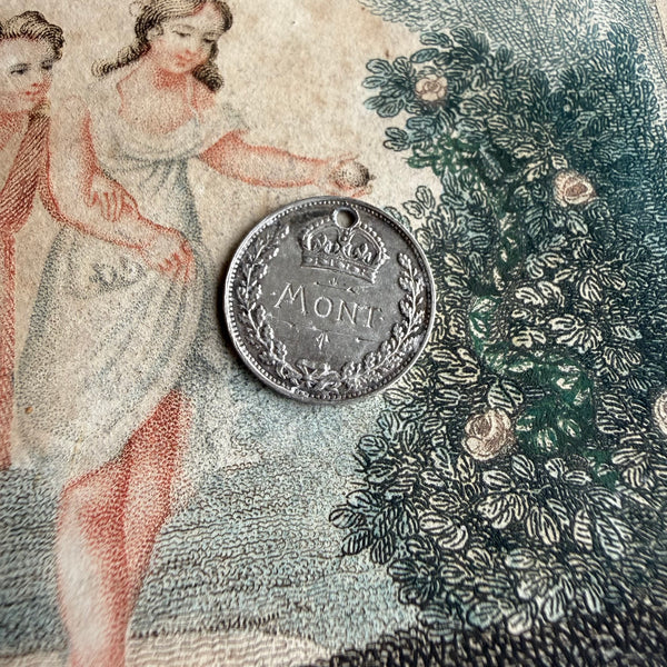 Victorian Mont Love Token Charm