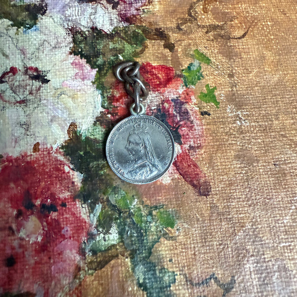 Victorian A.E.B Love Token Charm