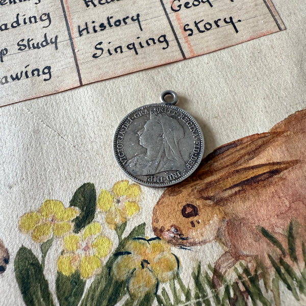 Victorian Dadda Love Token Charm