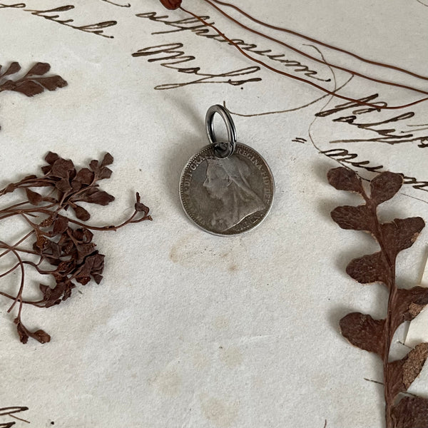 Victorian Lance Love Token Charm