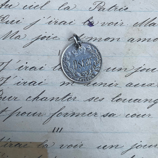 Victorian Oscar Love Token