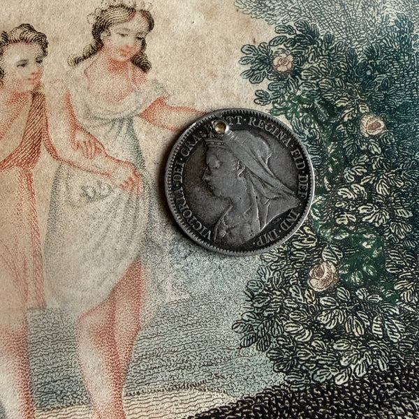 Victorian Frank Love Token Charm