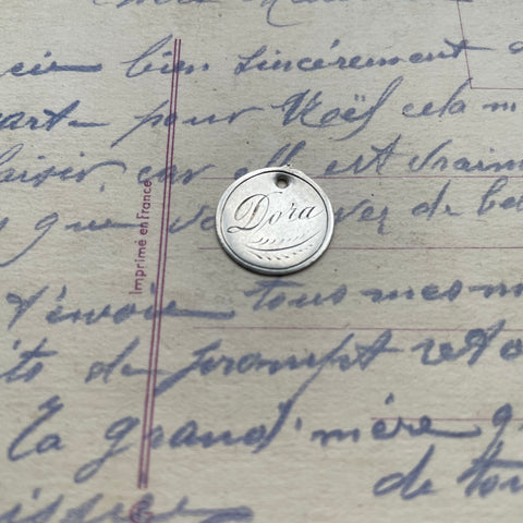 Victorian Dora Love Token Charm
