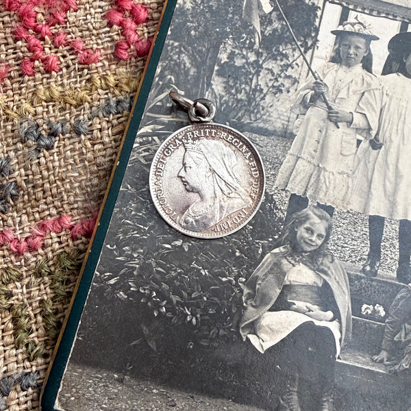 Victorian Poor Bill Love Token Charm