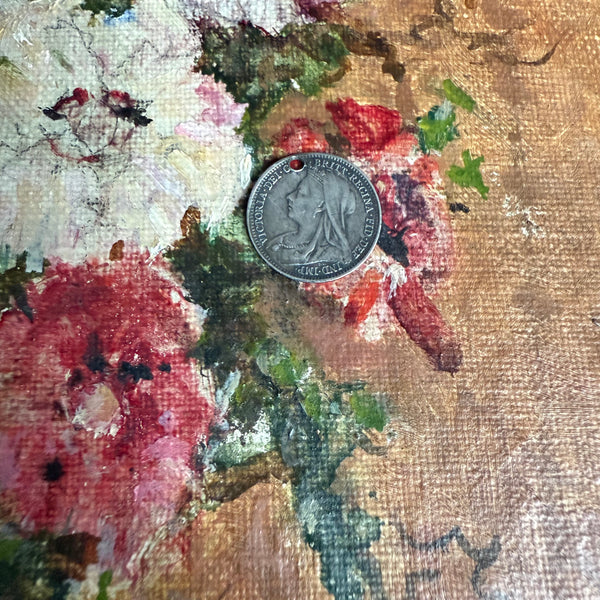 Victorian VC Love Token Charm
