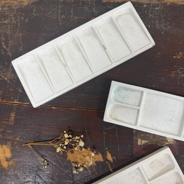 Antique Ceramic Painter Palettes