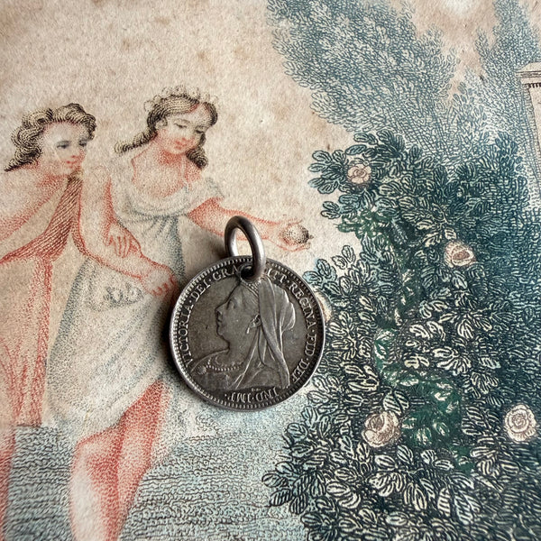 Victorian Jabez Love Token Charm