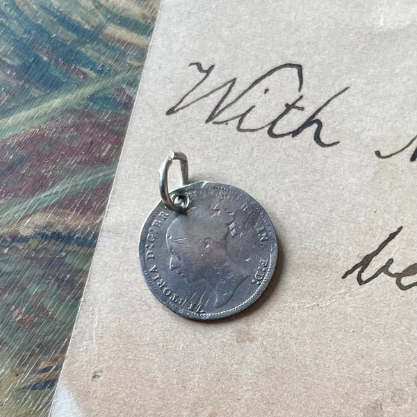 Victorian Martha Love Token Charm
