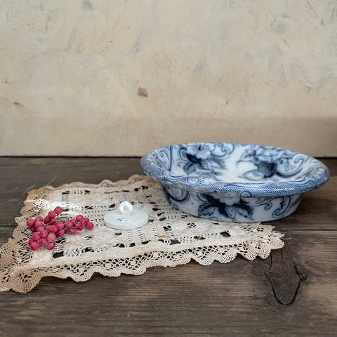 Vintage Transfer Ceramic Dish