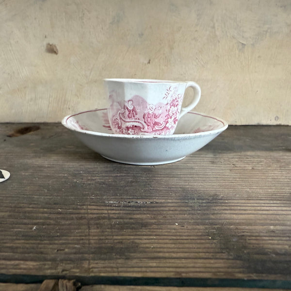 Victorian Childs Tea cup & Saucer