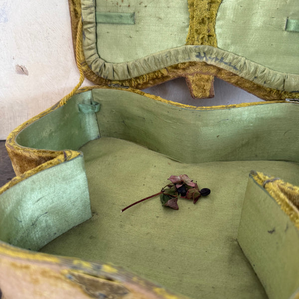 Antique Velvet Box