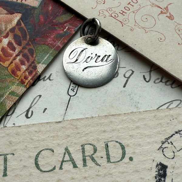 Victorian Dora Love Token Charm