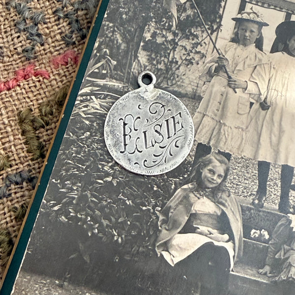 Victorian Elsie Love Token Charm