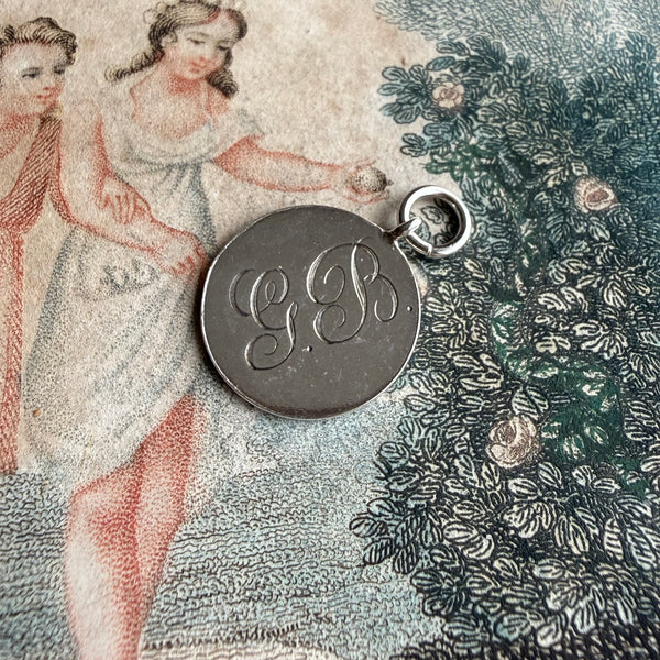 Victorian GB Love Token Charm