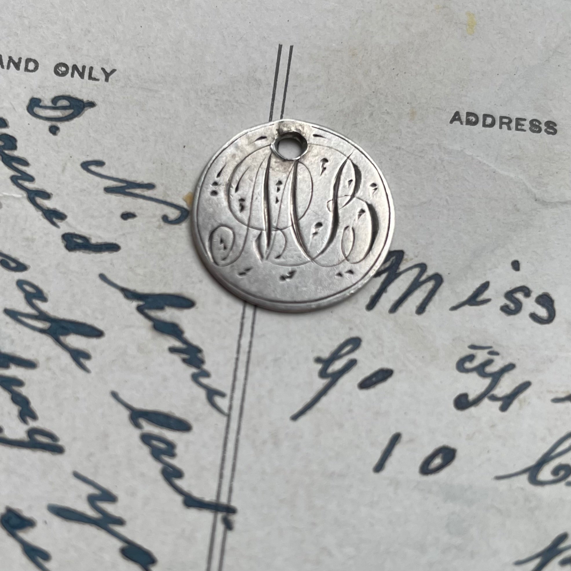 Victorian MB Love Token Charm