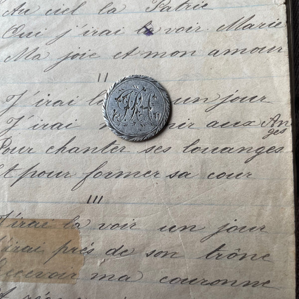 Victorian JRA Love Token
