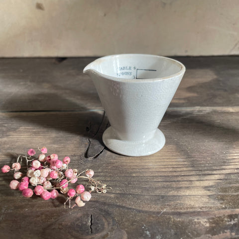 Antique Victorian Measuring Cup