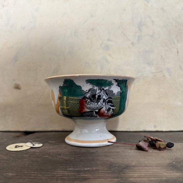 1840s Motto Dish - Love Covereth All Sins